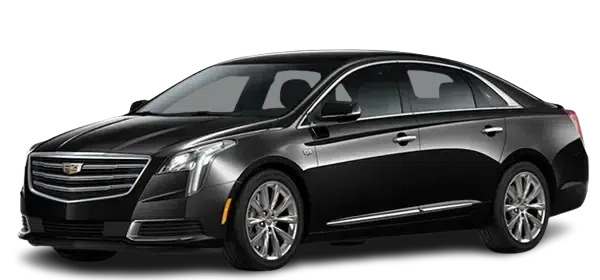 Black executive sedan used for Newark Airport car service