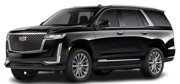 Black full-size SUV used for Newark Airport transfers